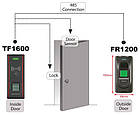 Біометрична система контролю доступу для вулиці ZKTeco TF1600, фото 5