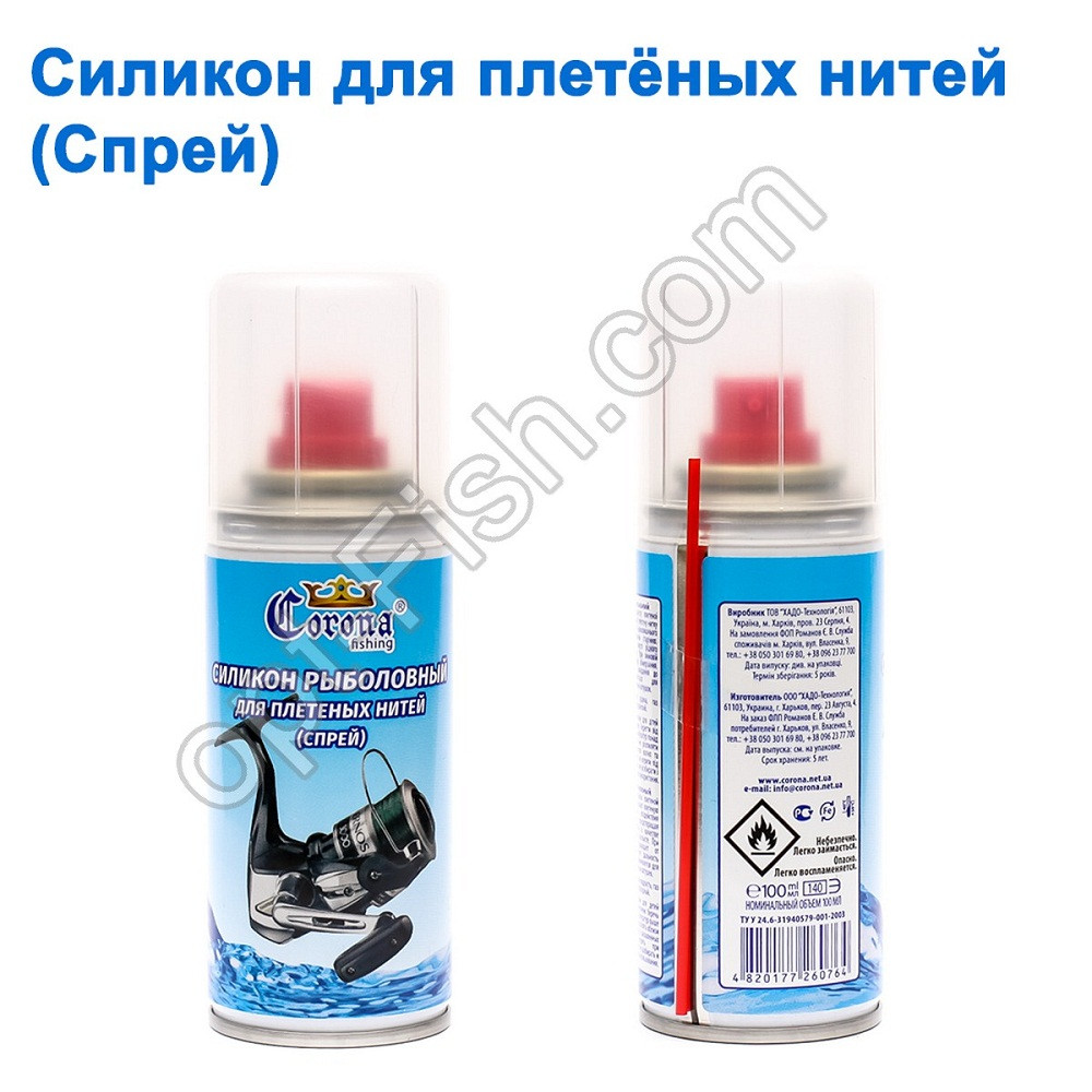 Силікон для плетених ниток (спрей), фото 1