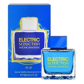 Чоловіча туалетна вода Antonio Banderas Electric Blue Seduction (Антоніо Бандерас Електрик Седакшн Блю)