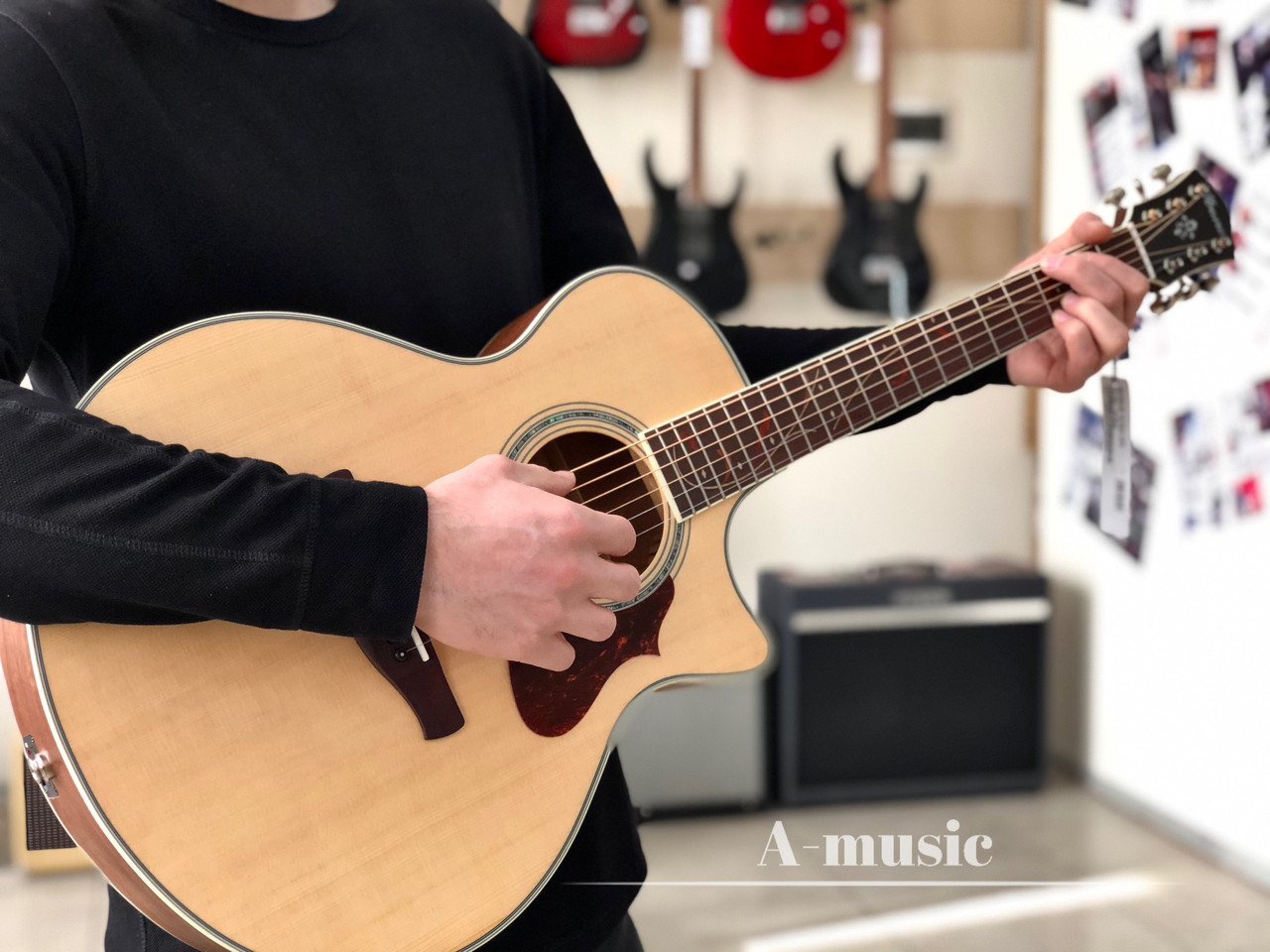 Електроакустична гітара IBANEZ AE205JR OPN