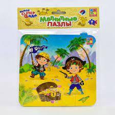 Гр Магнітні пазли "Пірати" — VT 3204-09 (рос) (60) "Vladi Toys", фото 1