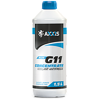 Антифриз BLUE концентрат G11 (-80C) (Канистра 1,5 л) AXXIS