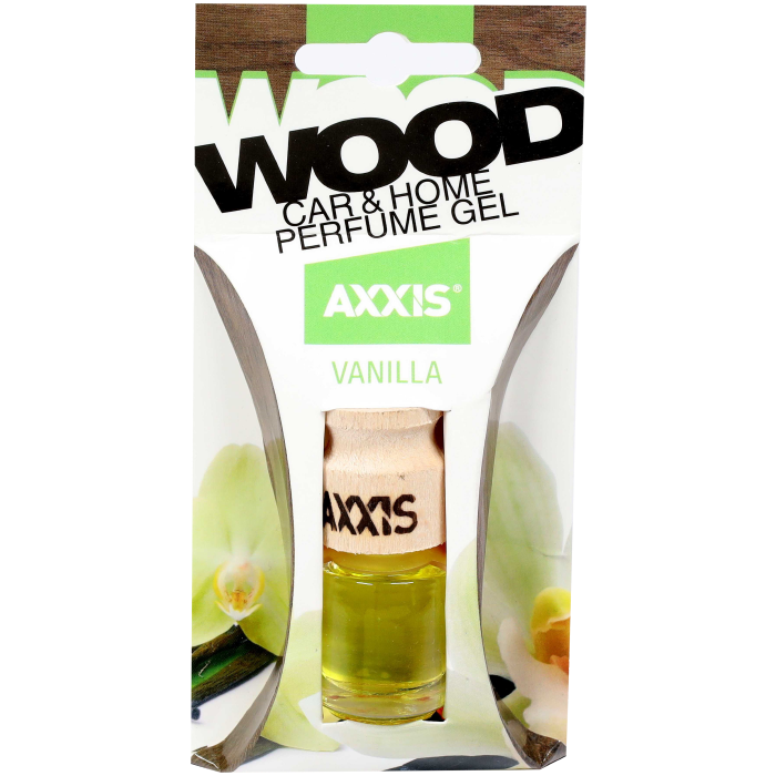 Пахучка, ароматизатор Wood Vanilla 5ml уп.60 шт., ящ.240 шт. 63598 AXXIS
