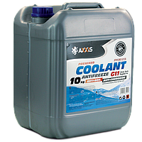 Антифриз BLUE G11 Coolant (синій) (Каністра 10 кг) AXXIS