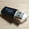 Карт-Ридер Mini Usb 2.0 для читання Micro SD, фото 2