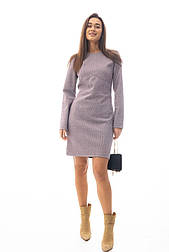 Жіноче тепле коротке мініплаття з імітацією корсета під груди в гусячу лапку