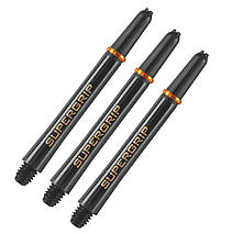 Набір хвостовиків для дротиків дартс Harrows Англія Supergrip Carbon 6 штук, фото 3
