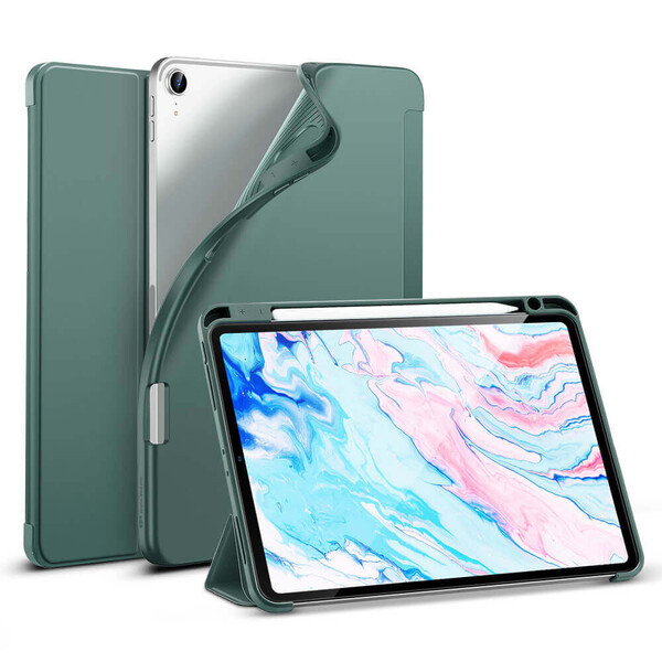 Чохол-книжка з тримачем для Apple Pencil ESR Rebound Pencil Cactus Green для iPad Air 4 (2020)