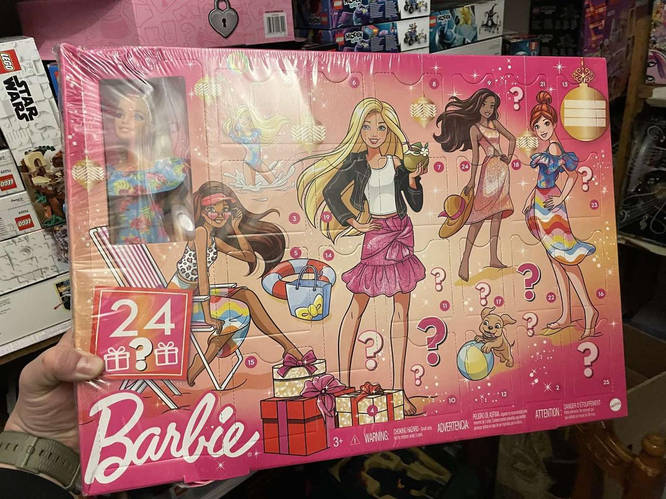 Aldi barbie advent calendar sale