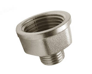 Перехідник нікельований 3/4"х1/2" ВН