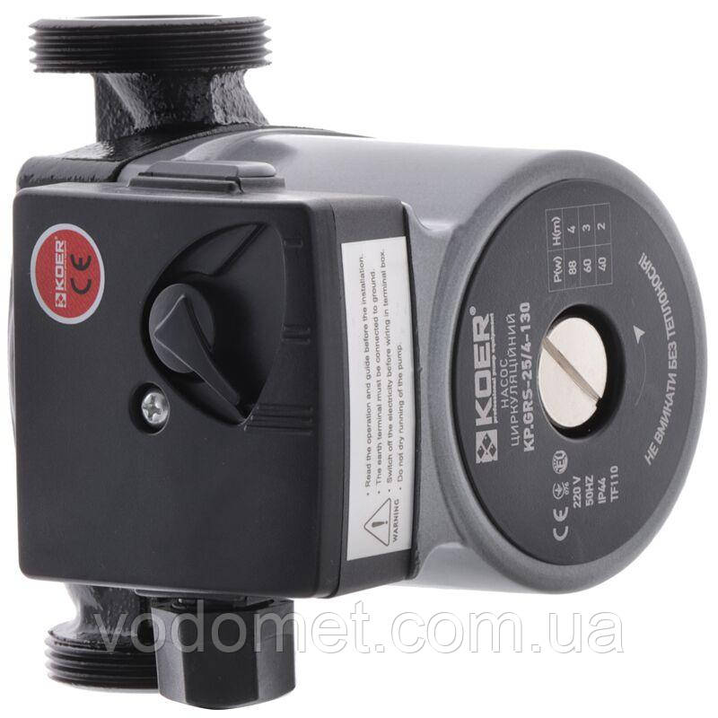 Насос циркуляційний відцентр. KOER KP.GRS-25/4-130 (KP0250) - 7130