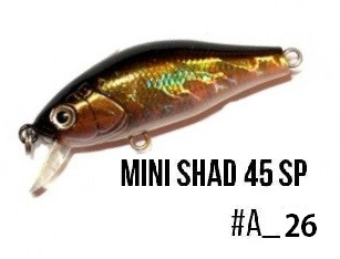 Воблер Megabite Mini Shad 45 SP №А_26