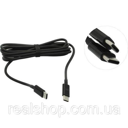 Кабель Type-C — Type-C 1.5 метра TCOM чорний, фото 1