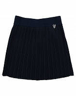 Модная школьная юбка для девочки на резинке Colabear Турция 184763 Синий .Хит!