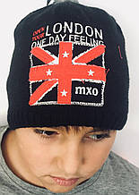 Дитяча шапка для хлопчика MaxiMo Німеччина 53573-729300 чорна Хіт!