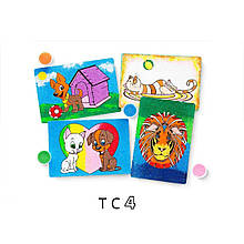 Набір креативного творчості кольоровий пісок для дітей TC "Thematic Collection" Хіт!