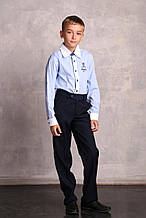 Дитяча сорочка для хлопчика Шкільна форма для хлопчиків UBS2 Іспанія 0812 Хіт!