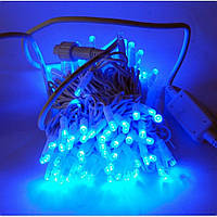 Вулична гірлянда світлодіодна "Нитка" 10м, 100 діодів - синя