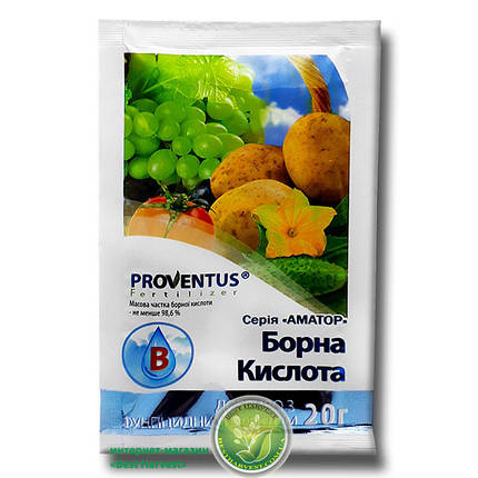 Борна кислота 20 г, тм "Провентус", фото 1