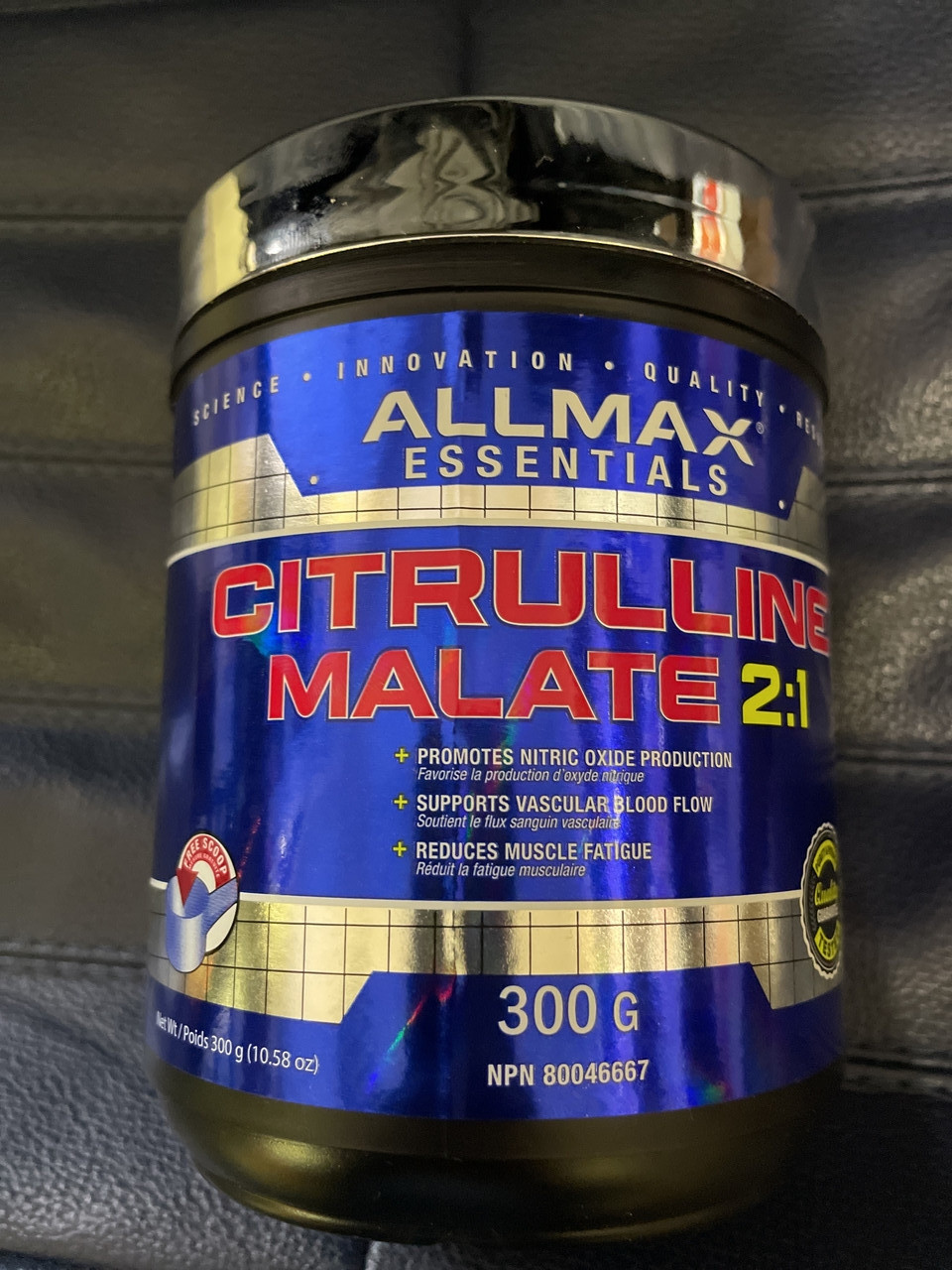 Цитрулін ALLMAX Citrulline Malate 300 грам 150 порцій, фото 1