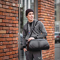 Мужская спортивная сумка Nike экокожа, Стильная для тренировок Крутая универсальная для путешествий