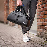 Мужская спортивная сумка Puma экокожа, Стильная для тренировок Крутая универсальная для путешествий Компактная