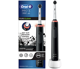 Електрична зубна щітка Braun Oral-B PRO 3 3000 Pure Clean black