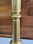 Золоті ніжки і опори для столу з дерева H.614 D.120 / Високі-5, фото 4