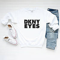 Женский свитшот лонгслив кофта Dkny Dkny Белый
