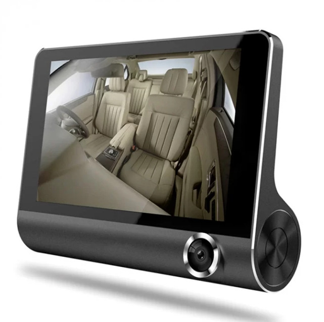 Відеореєстратор для авто C9 LCD 4" WDR 1080P Full HD (3 камери), фото 1