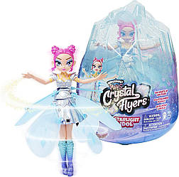 Інтерактивна лялька Хетчималс Чарівна літаюча Фея Пікс блакитна Hatchimals Pixies Crystal