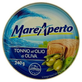 Тунец кусочками Mare Aperto Tonno all Olio di Oliva в оливковом масле 240 г Италия - фото 5 - id-p1534696972