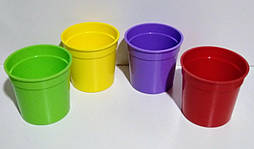 Стакан 250 мл кольори в асортименті (78*75 мм)