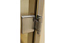 Двері для лазні та сауни Tesli Steel Sateen RS 1900 x 700, фото 4