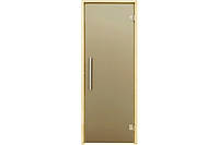 Дверь для бани и сауны Tesli Steel Sateen RS 2000 х 683