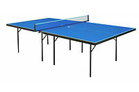 Теннисный стол GSI-sport Hobby Strong cиний Gk-1s, синий/зеленый