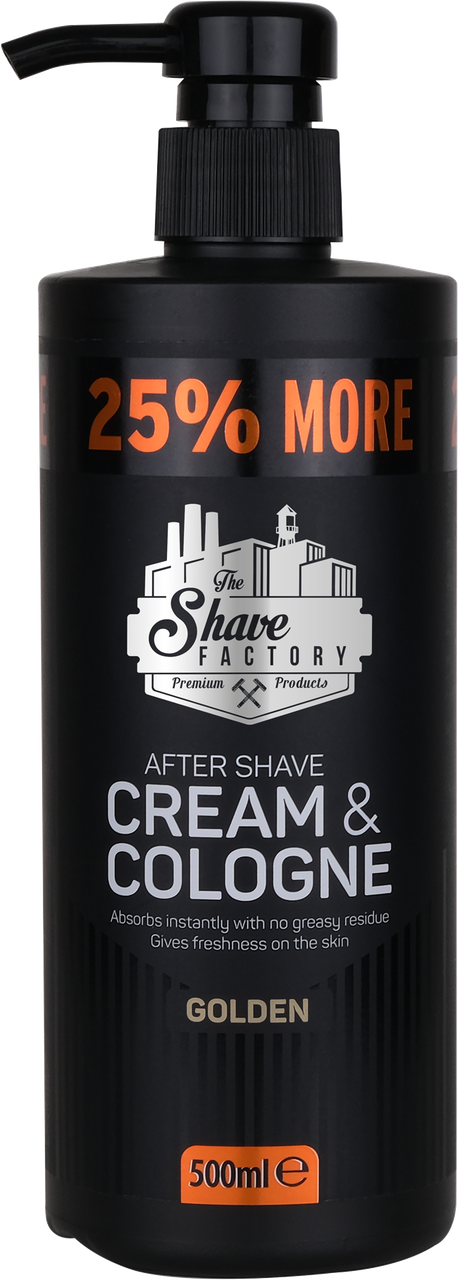 Бальзам після гоління The Shave Factory Cream&Cologne Golden 500 мл