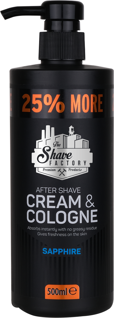 Бальзам після гоління The Shave Factory Cream&Cologne Sapphire 500 мл