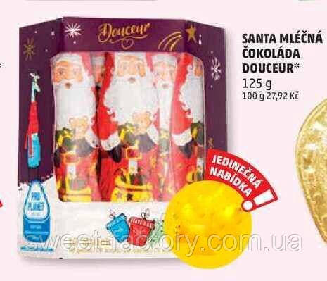 Douceur Chocolate Santa 10s 125 g