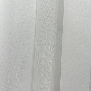 Тюль Креп на метраж, колір крем, висота 2,8 м (1016-kr)