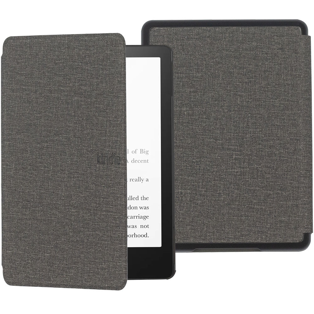 Чохол Galeo Superslim для Amazon Kindle Paperwhite 11th Gen (2021) Textile Grey, фото 1