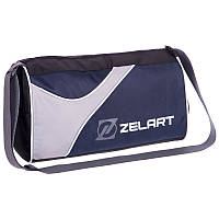 Спортивна Сумка для спортзалу, фітнесу Zelart GA-4124 темно-синій