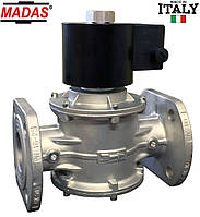 Електромагнітний клапан для газу EV-6, DN32, P = 6 bar, НЗ, автоматичний MADAS (Мадас) Італія. Електроклапан.