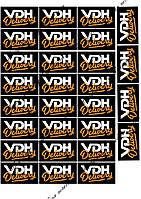 Їстівна картинка "Написи з Днем народження " цукрова та вафельна картинка а4