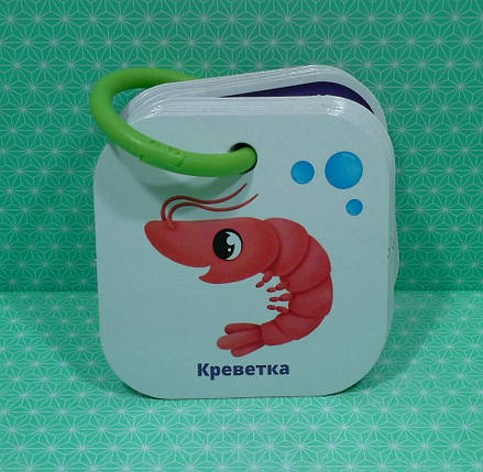 Кольори. Тварини. Картки на кільці. Vladi Toys, фото 2