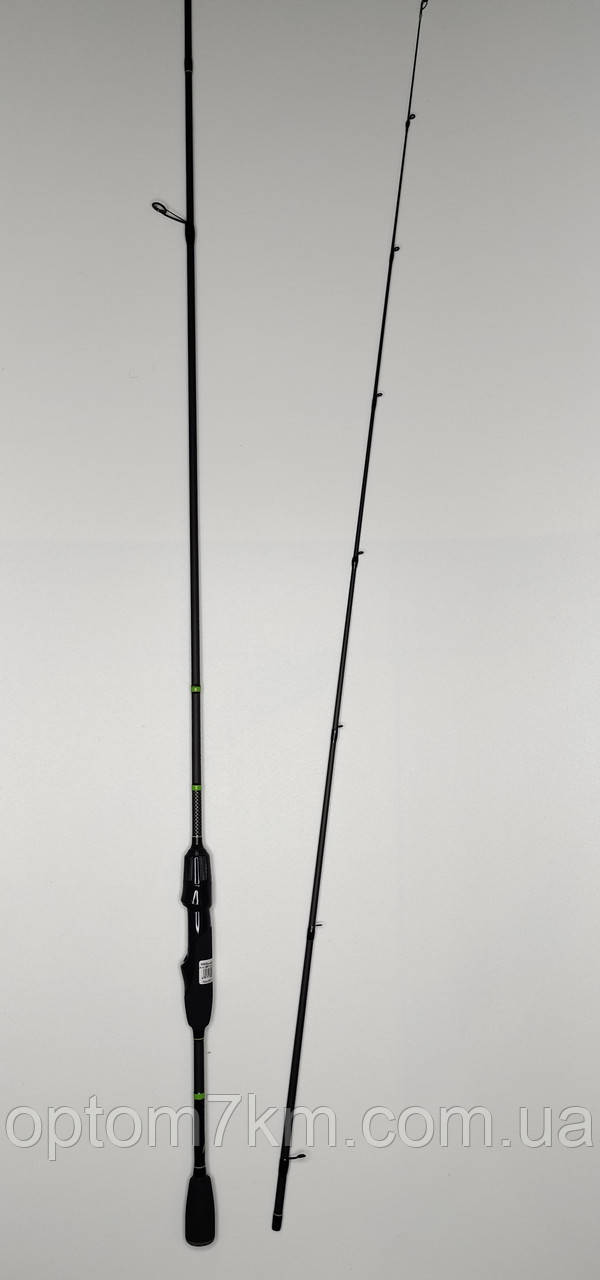 Спінінг Weida Aurora Spin 2,1m, тест 2-10g