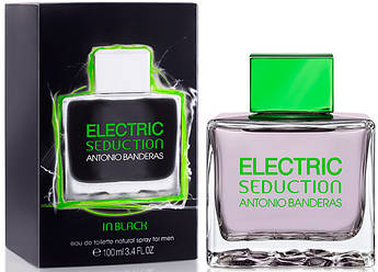 Чоловіча туалетна вода Antonio Banderas Electric Seduction In Black (Антоніо Бандерас Електрик Седакшн Блек)