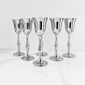 Набір чарок Bohemia  Fregata 1SF58/60 (Antik) 60 мл хром