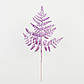 Штучна блискуча гілка пурпурна (ZB65-V) | Д-36 см |Коробка-12 шт|виробник-Польща, фото 4