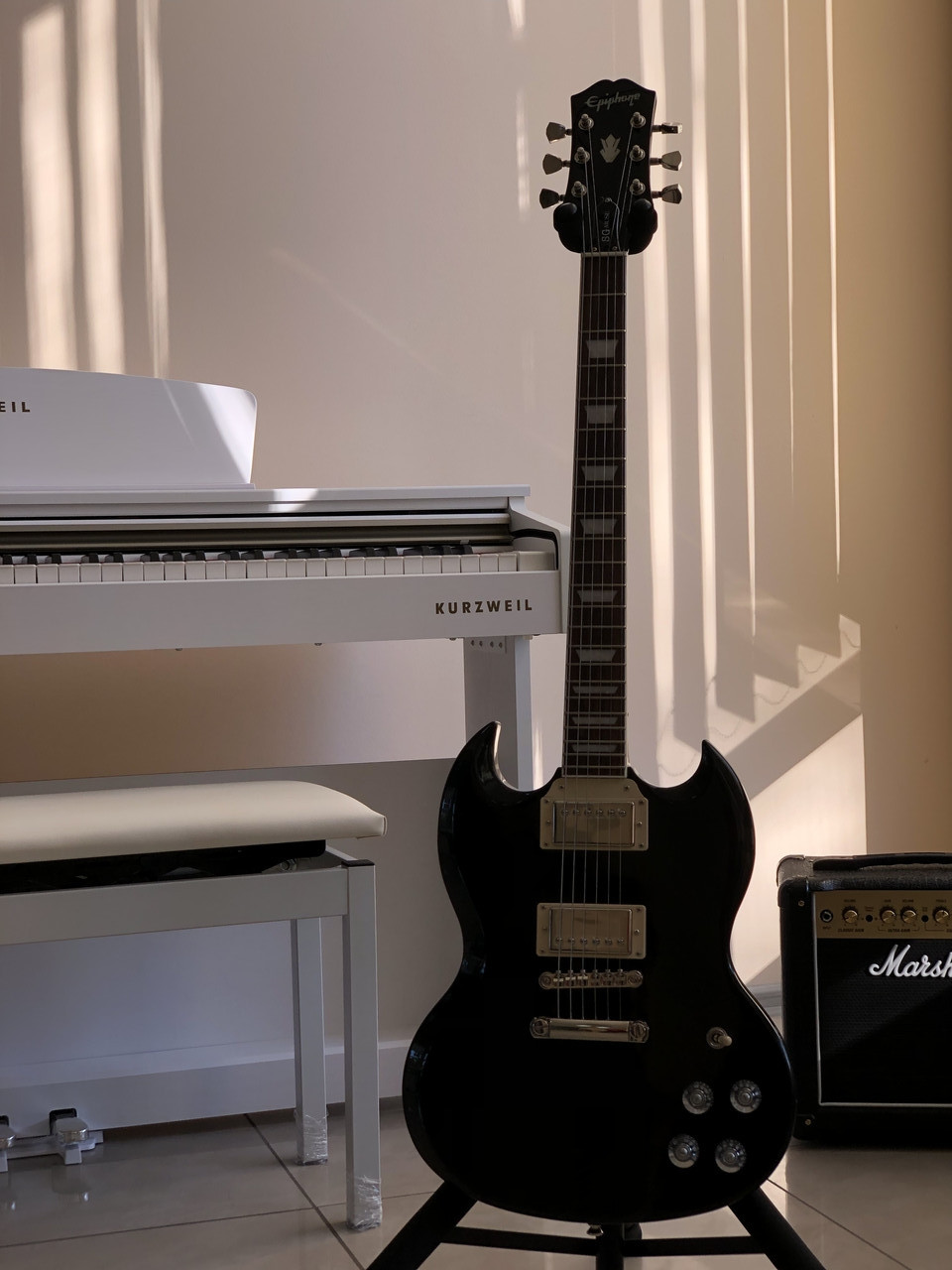EPIPHONE SG MUSE JET BLACK METALLIC